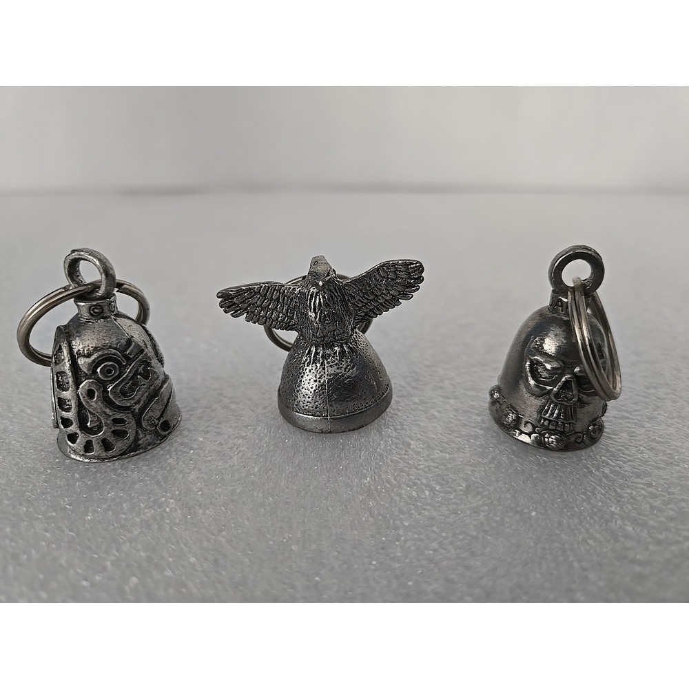 Motorcycle Guardian Ride Bell Riders Gremlin Lot Of 3 Eagle